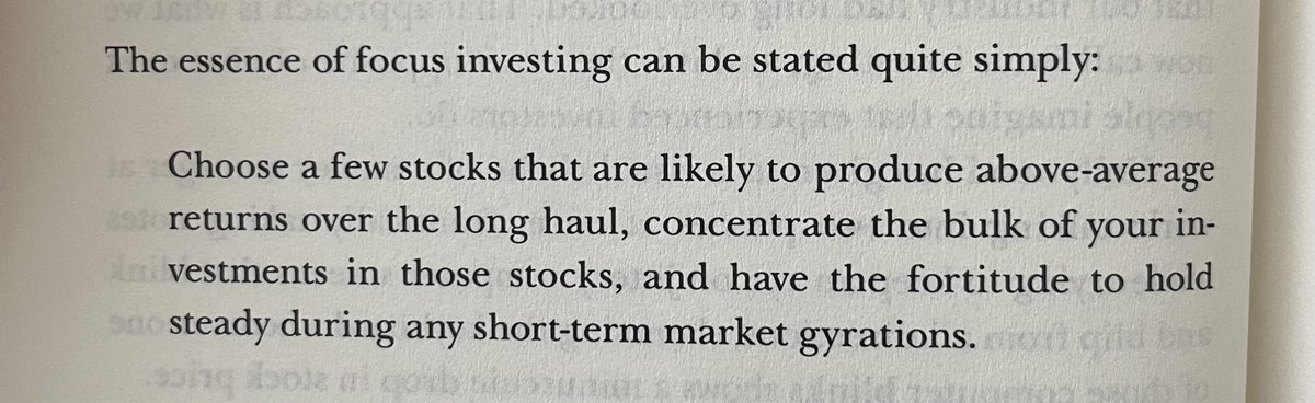 Focused investing: