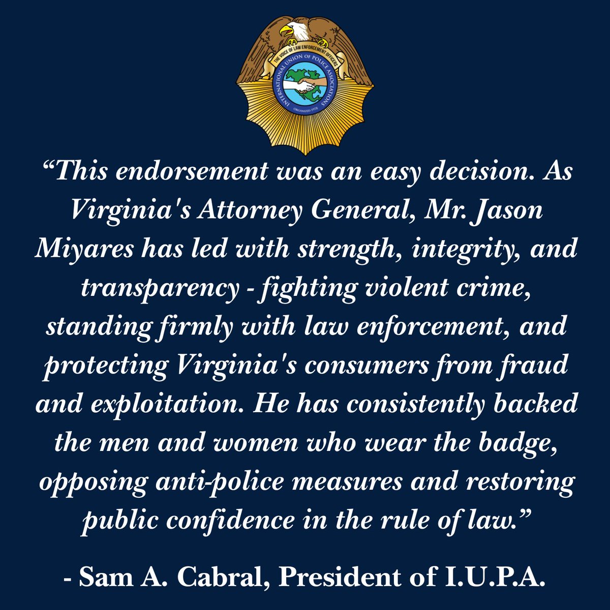 Jason Miyares tweet media