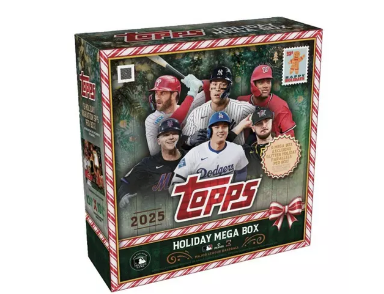 2025 Topps Holiday baseball megas back at Scheels for $30 #ad 

bit.ly/4304xcg