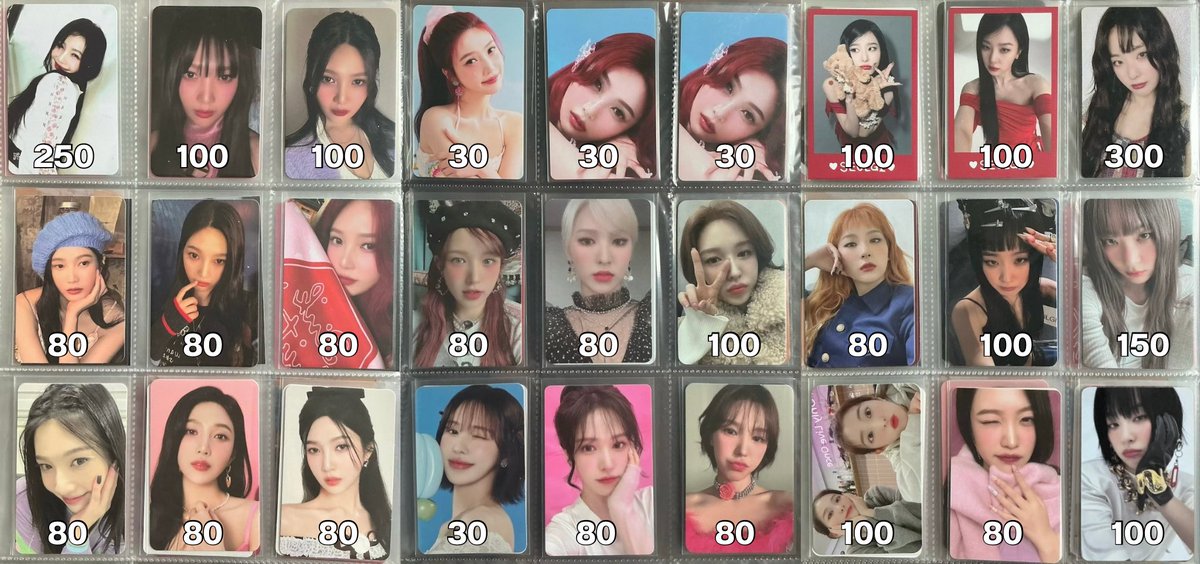 wts / ตามหา / พร้อมส่ง

ขายโล๊ะการ์ดน้องเค้ก ไอรีน เวนดี้ ซึลกิ จอย เยริ
ราคาตามภาพ 📮 ส่งฟรีทุกใบครับ

#ตลาดนัดredvelvet #ตลาดนัดเค้กแดง #ตลาดนัดรวว #ตลาดนัดrvv