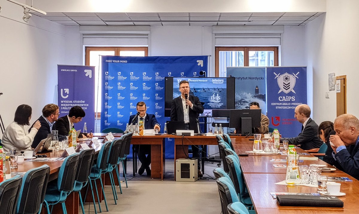 Rozpoczyna się międzynarodowa konferencja International Baltic
Security Summit (IBSS) na <a href="/wsmip/">WSMiP_UniLodz</a> <a href="/unilodz/">Biuro Prasowe UniLodz</a> organizowana przez <a href="/InstytutNordyck/">Instytut Nordycki</a> i #CAIPS #UniLodz
obserwatormiedzynarodowy.pl/2025/10/08/int…