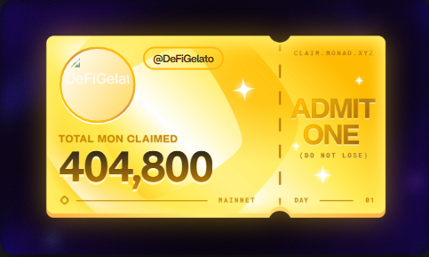 Gelato (MON to $1) tweet media