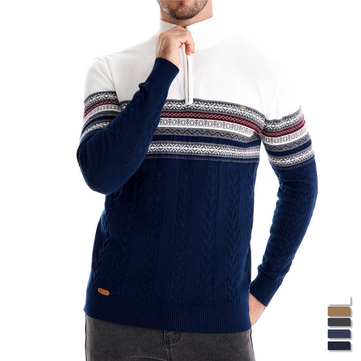gear_outlet's tweet image. Stay warm and stylish this winter with our Men&apos;s Warm Winter Cotton Sweaters featuring ethnic patterns! perfect for layering or standalone looks. Shop now and embrace the warmth!

#WinterSweater #EthnicPatterns #MensFashion

gearoutlet.co.uk/products/mens-…
