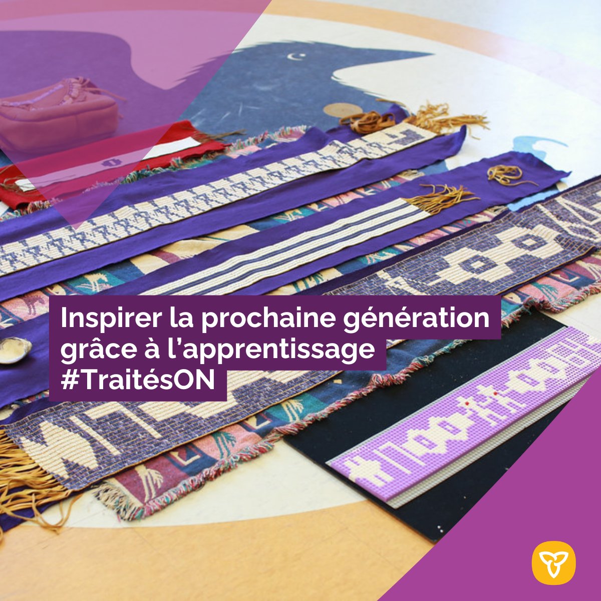 La Semaine de reconnaissance des traités est l’occasion d’inspirer les jeunes esprits.

Nous rendons hommage aux éducateurs qui enseignent les #TraitésON dans les salles de classe de l’Ontario.

(1/2)