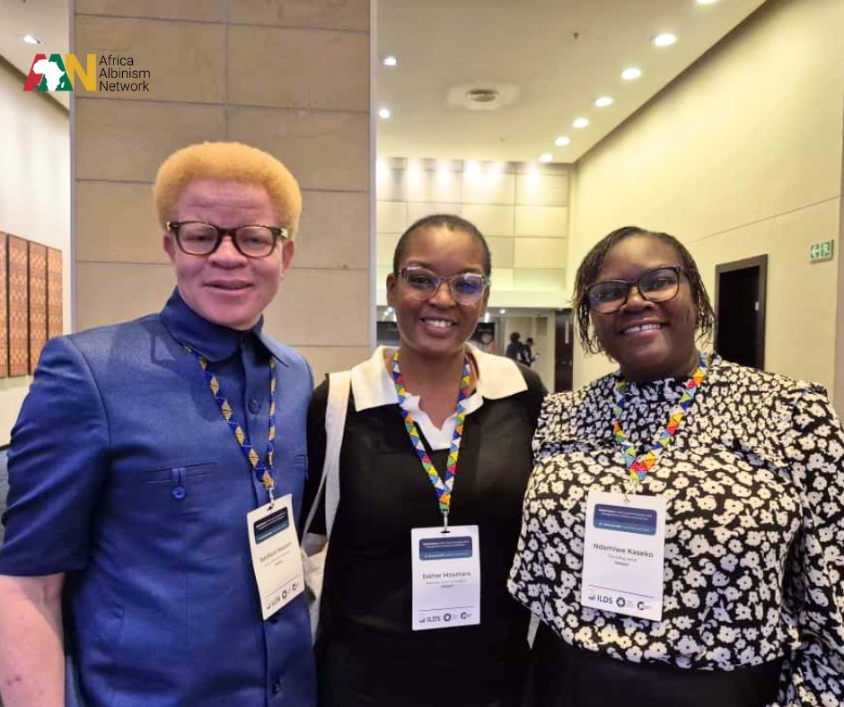 AAN's Executive Director, Bonface Massah is attending the 1st World Forum on Skin Cancer Prevention and Management in Persons with Albinism, where he  shared the priorities of persons with albinism in Africa and the importance of ensuring implementation of national action plan as