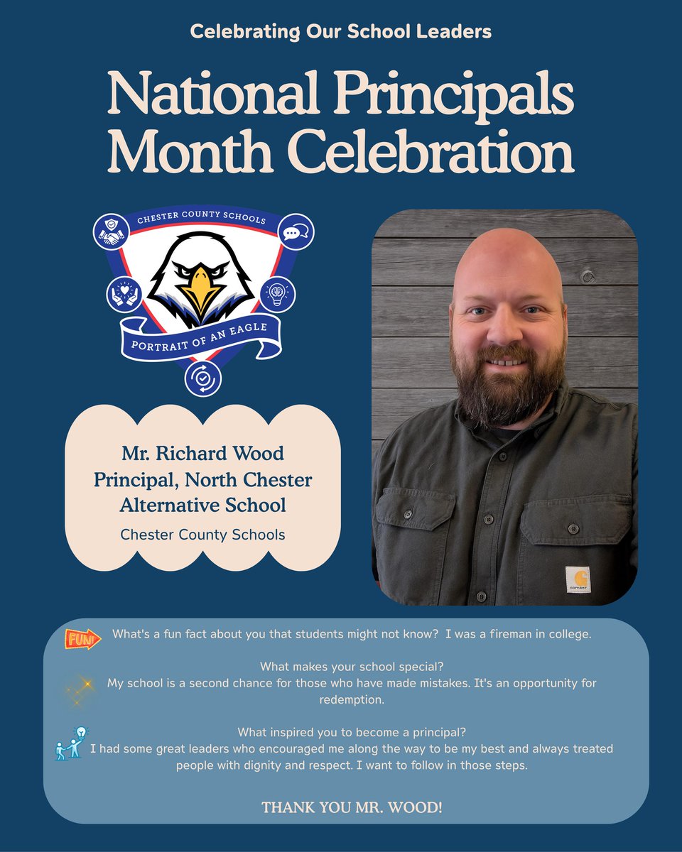 National School Principals Month: Celebrating Mr. Richard Wood