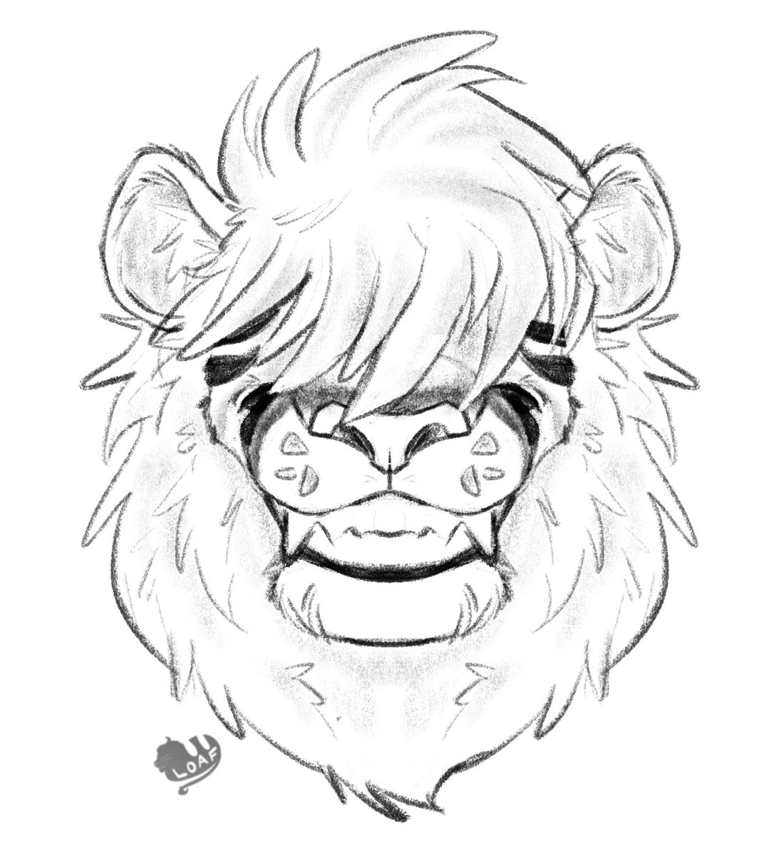 Sketchy symmetrical headshot comms are open! ❤️ 💲1️⃣5️⃣ each and planning to be done within a week’s time or sooner! 

DM if interested! 🅿️ayPal or ☕️ donation accepted for 🅿️ayment~ 

Taking a good handful of em as they are so fun to do!😄