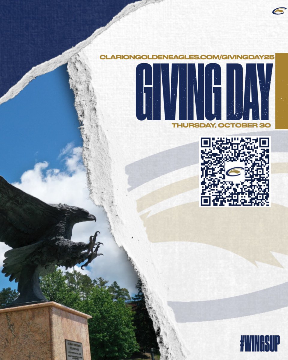 Clarion Golden Eagles tweet media