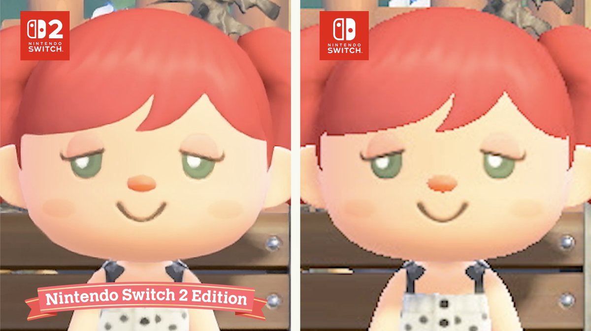 NintendoActu's tweet photo. Les nouveautés de Animal Crossing: New Horizons – Nintendo Switch 2 Edition :

- Graphismes améliorés
- Mode souris
- Mégaphone pour appeler vos villageois
- Jeu en ligne jusqu'à 12 et CameraPlay

Sortie le 15 janvier 2026 ! #AnimalCrossing https://t.co/UdZeqfzQLQ