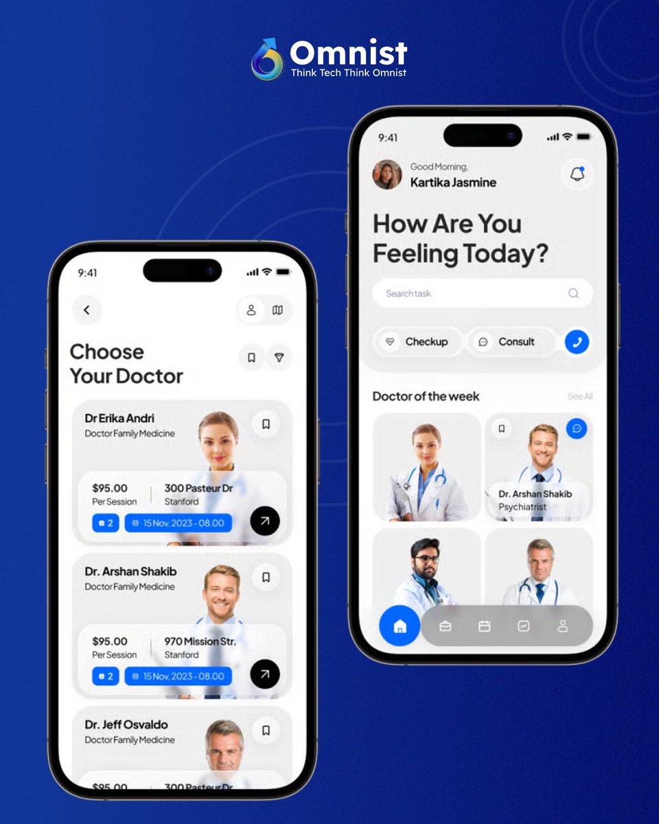 OmnistTechHub's tweet image. Empower lives with technology that heals! At #OmnistTechhubSolutions, we craft innovative healthcare apps that simplify patient care, enhance medical efficiency, and build a healthier digital future. Let’s reshape healthcare, one app at a time.
omnisttechhub.com