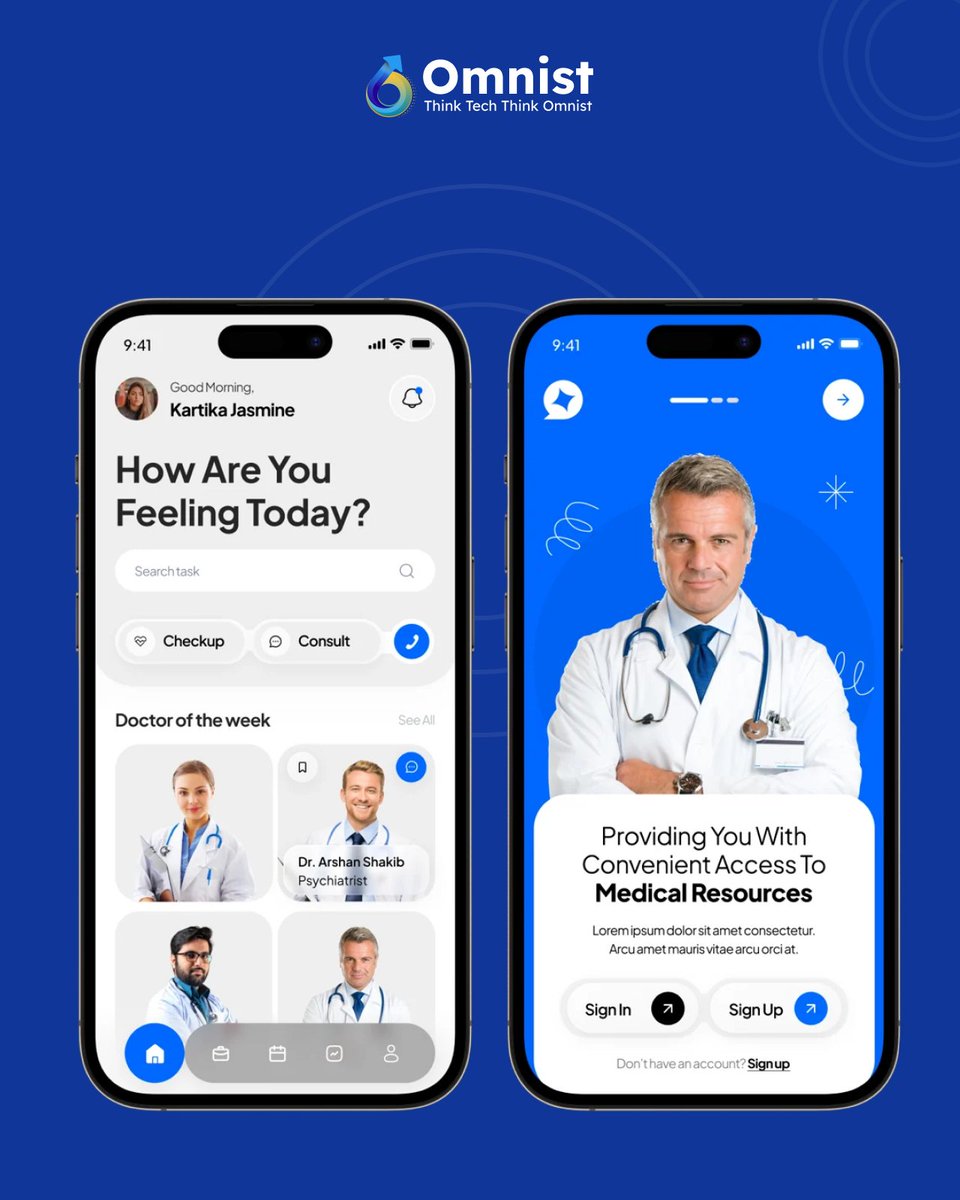 OmnistTechHub's tweet image. Empower lives with technology that heals! At #OmnistTechhubSolutions, we craft innovative healthcare apps that simplify patient care, enhance medical efficiency, and build a healthier digital future. Let’s reshape healthcare, one app at a time.
omnisttechhub.com