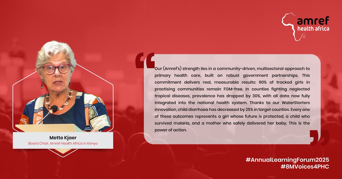 Amref_Kenya's tweet photo. #Amref4PHC #8MVoices4PHC #AmrefALF25 https://t.co/zRm4eGL2Ju