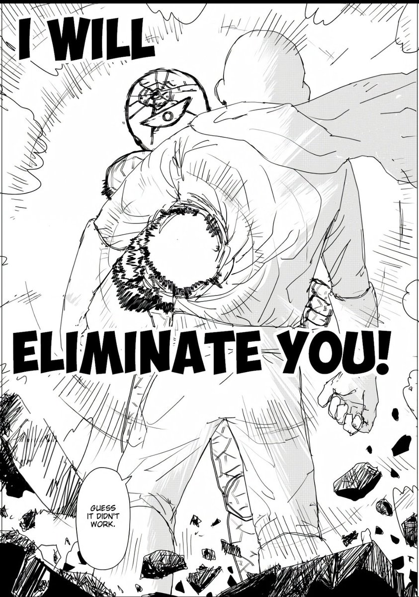 This might be GREATEST One Punch Man chapter.