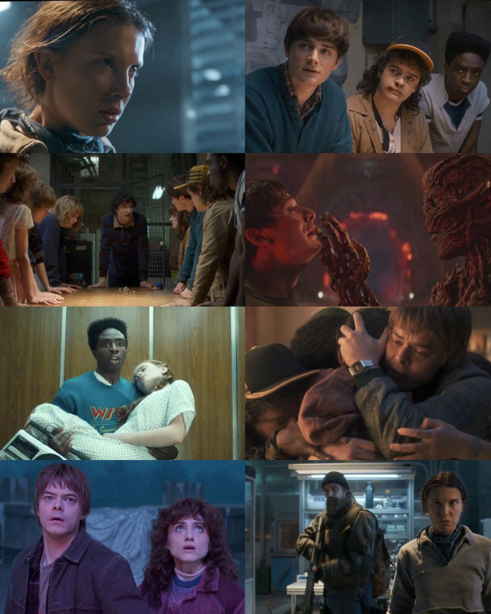 eu não estou preparada para o fim dessa última aventura em stranger things😭