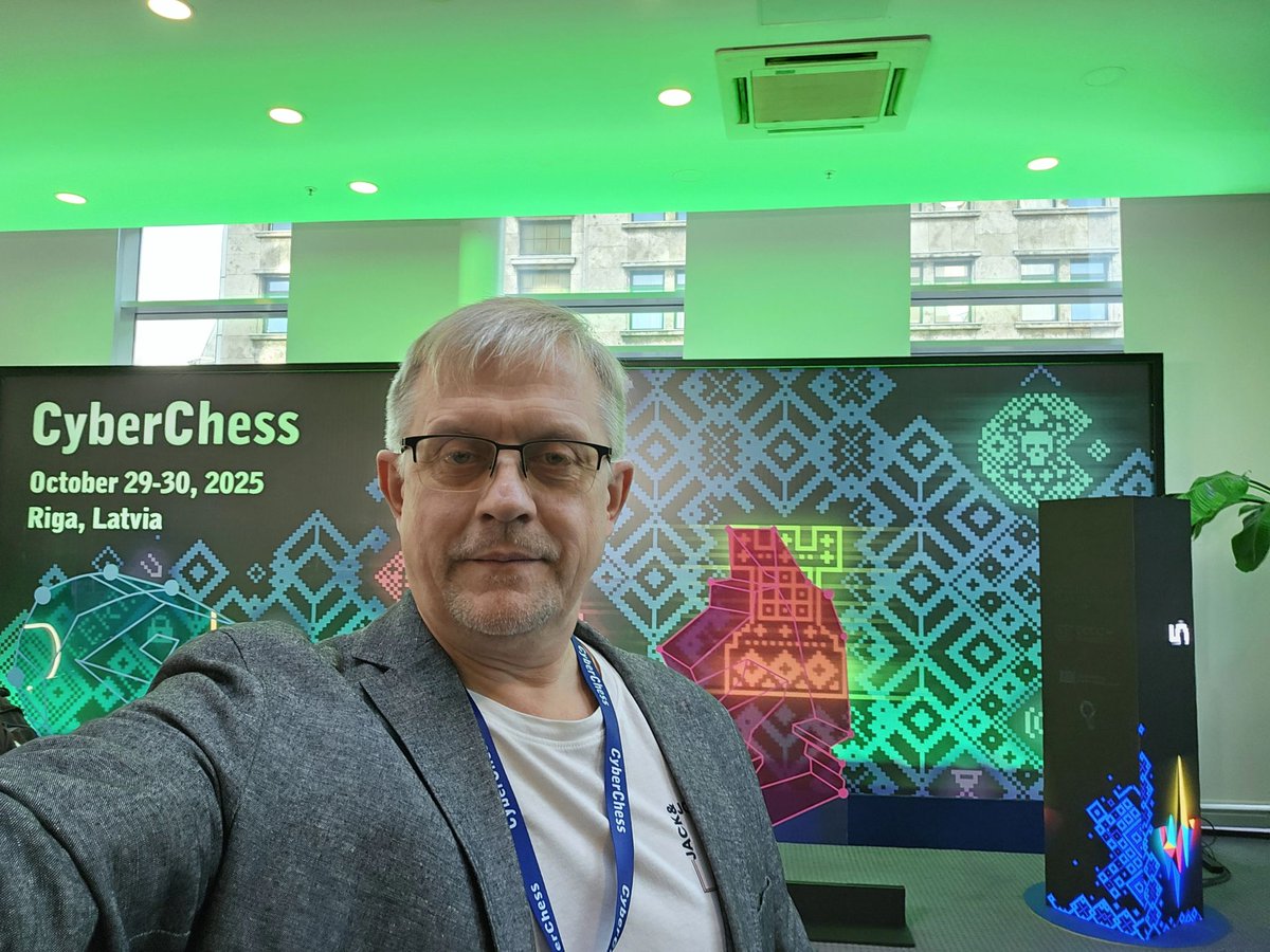 HORTUSDigital's tweet image. Šonedēļ Rīgā notiek #CyberChess2025 – galvenais kiberdrošības pasākums Baltijā.

HORTUS Digital pārstāvis Didzis Šimis piedalās diskusijās par digitālās drošības nākotni un sadarbību starp uzņēmumiem un valsti.

Drošā digitālā pasaule sākas ar atbildīgiem lēmumiem.