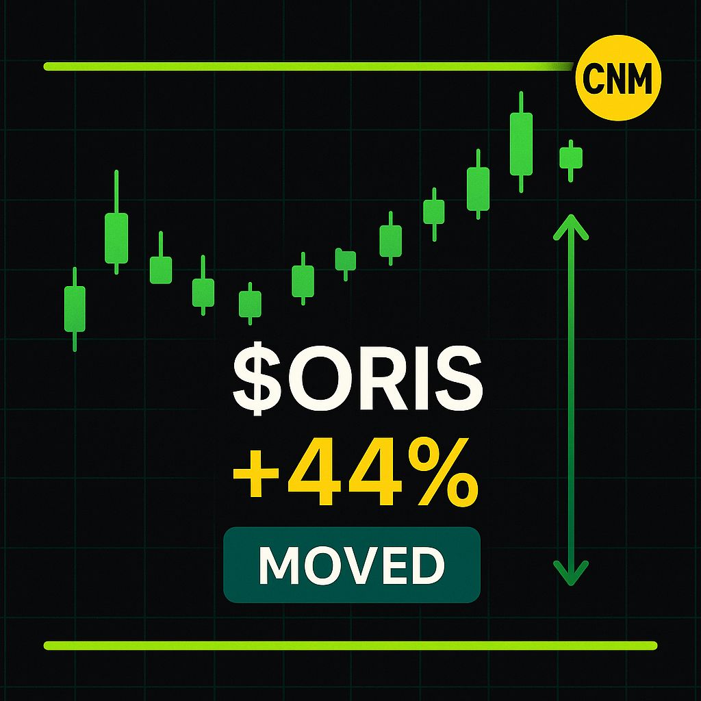 CoachNickMoney's tweet photo. ๐ $ORIS shattered expectations with a strong volume surge and RSI revival! ๐ Bulls were on fire at that breakout point! ๐ฅ๐ฅ #StockMomentum #ChartAction https://t.co/olJbbHJIZq