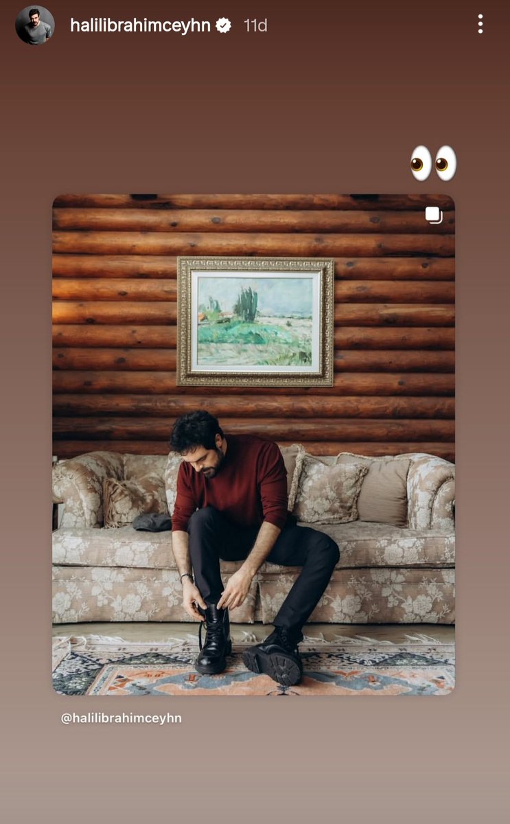 Halil İbrahim Ceyhan Instagram story paylaşımı 📸

#HalilİbrahimCeyhan