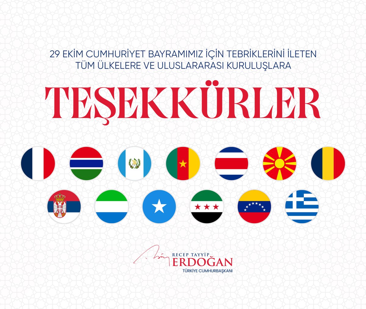 Recep Tayyip Erdoğan (@rterdogan) on Twitter photo 