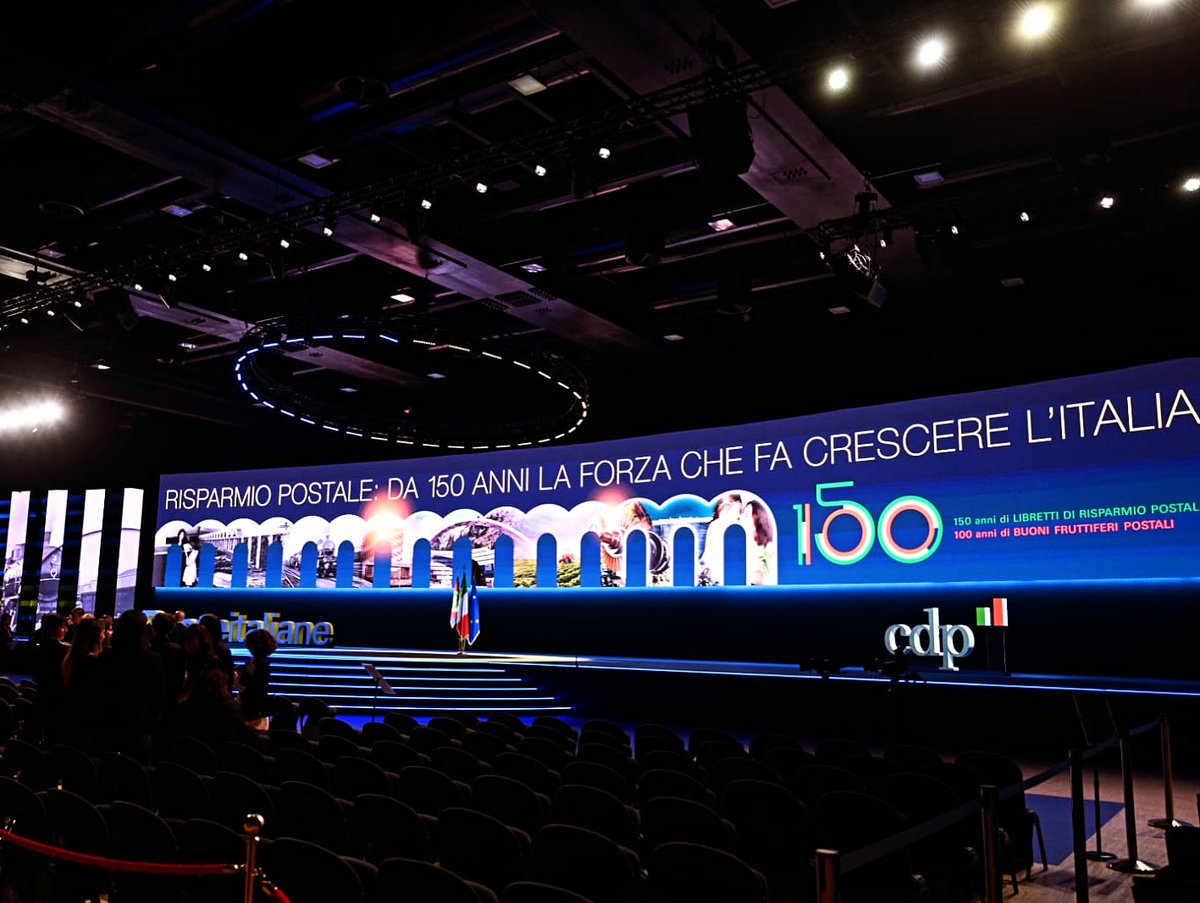 Grazie a chi ogni giorno rinnova la fiducia nel futuro del risparmio 🇮🇹.

#RisparmioPostale150 
<a href="/PosteItaliane/">Poste Italiane</a>