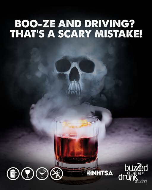 WoodridgePolice's tweet image. Don’t let your Halloween fun end in a nightmare. Everyone is at risk when you choose to drive drunk, high or drugged. #DriveSoberOrGetPulledOver #ImpairedDrivingIsScary #ItsNotAGame.