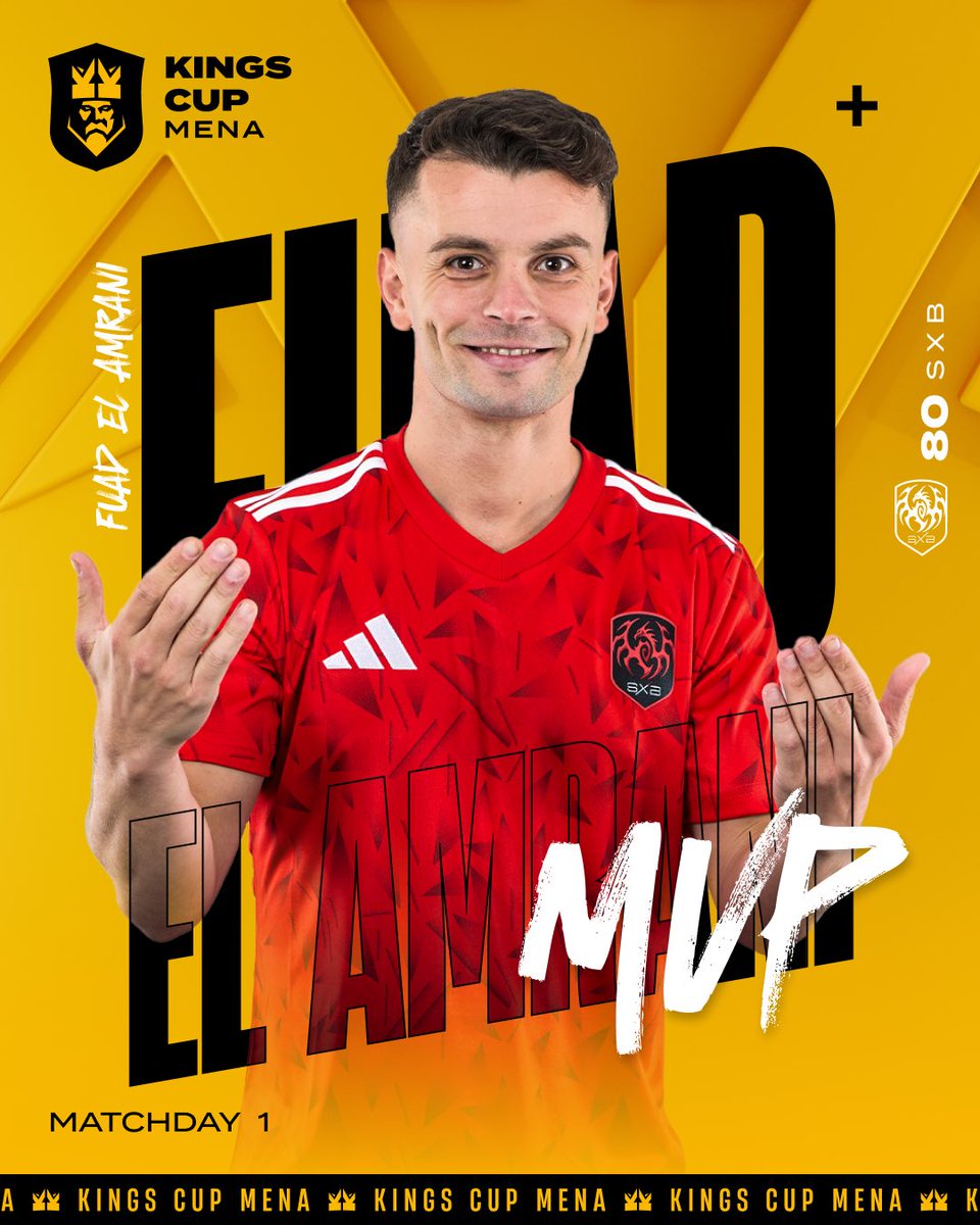 أفضل لاعب في الجولة الأولى ⭐️
فؤاد العمراني من فريق <a href="/SXBTEAM/">SXB FC</a> 🤩🔥