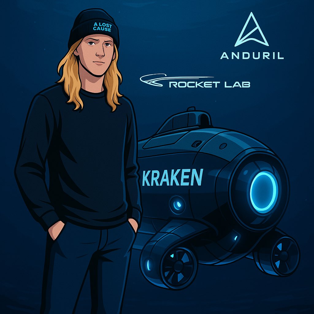 johhnyWalkerAZ's tweet image. Beneath the waves lies the next frontier.
Battery-powered precision. Autonomous control.
Just like Anduril owns the skies, $KRKNF is claiming the seas. 🌊⚡️
Kraken Robotics — rewriting the rules of naval power, one sub at a time.
#DefenseTech #UnderwaterAI #Anduril #KRKNF