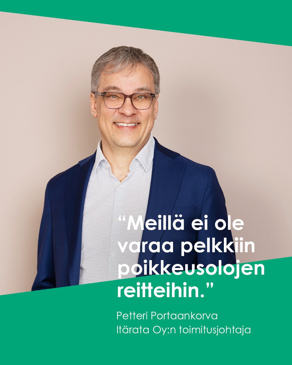 Meillä ei ole varaa pelkkiin poikkeusolojen reitteihin. Siksi ratojen kaksoiskäyttö eli ratojen hyödyntäminen sekä siviili- että puolustustarkoituksiin on syytä ottaa huomioon jo suunnittelussa. Lue toimitusjohtajamme Petteri Portaankorvan kirjoitus ➡️ itarata.fi/yksi-rata-mont…