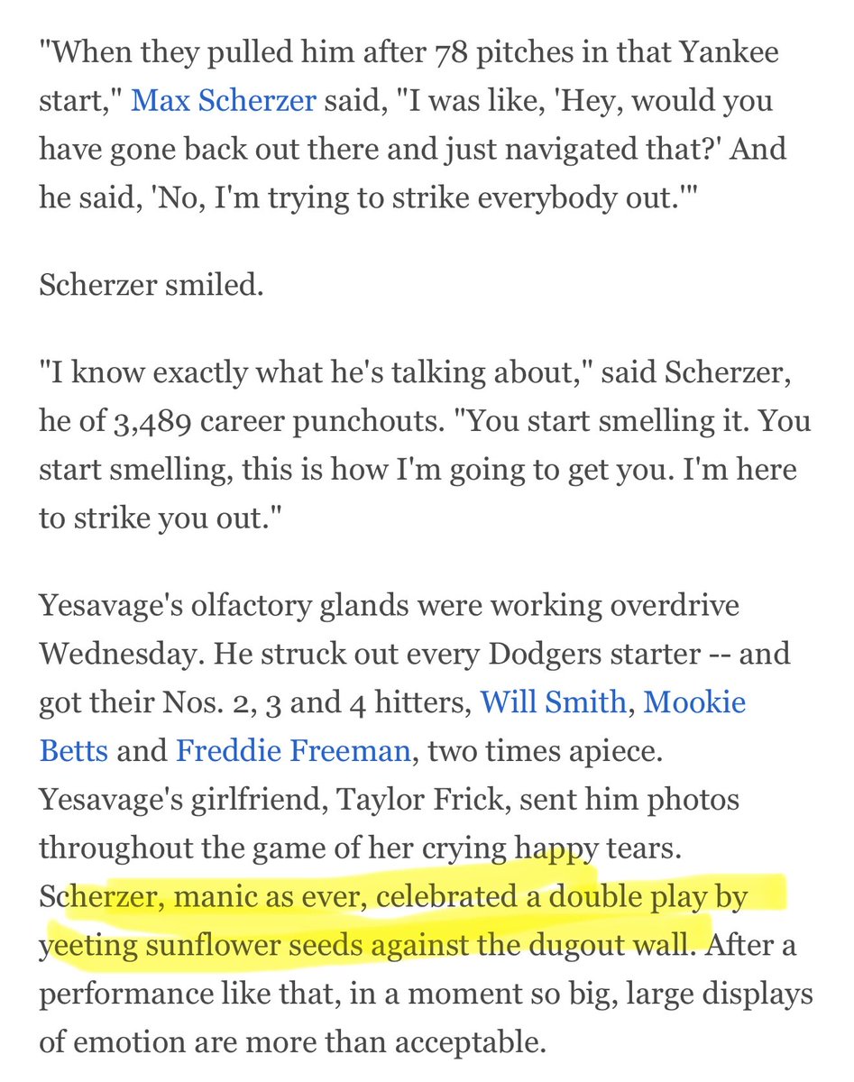 Trey Yesavage has been able to learn from a Cy Young winner in Shane Bieber, a legitimate ace in Kevin Gausman, a dependable veteran in Chris Bassitt and an unhinged lunatic in Max Scherzer.