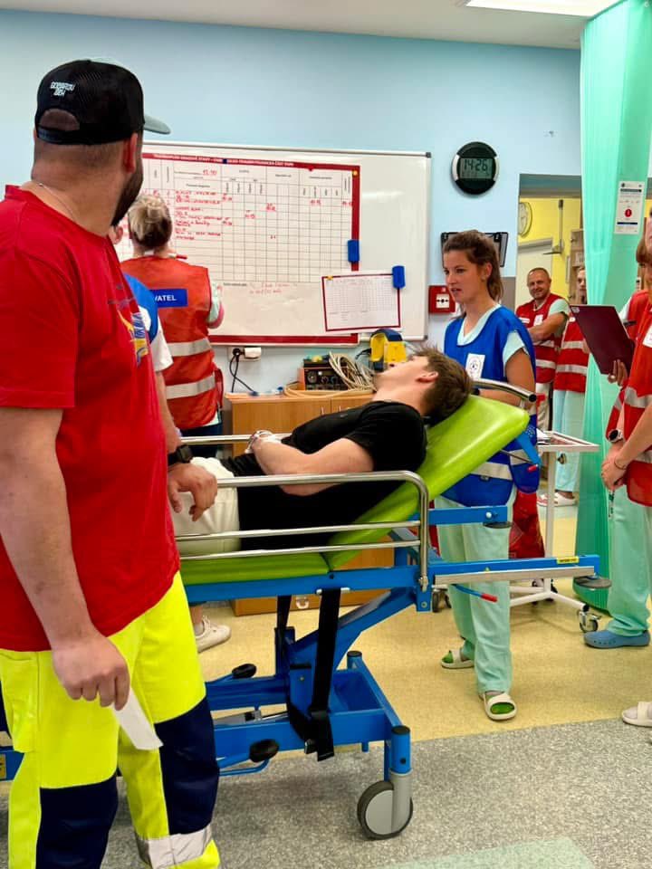 NemLiberec's tweet image. POZOR! V KNL dnes - 30. 10. odpoledne - probíhá cvičení! 
Byl aktivován traumatologický plán prvního stupně. 
#cviceni #traumaplan