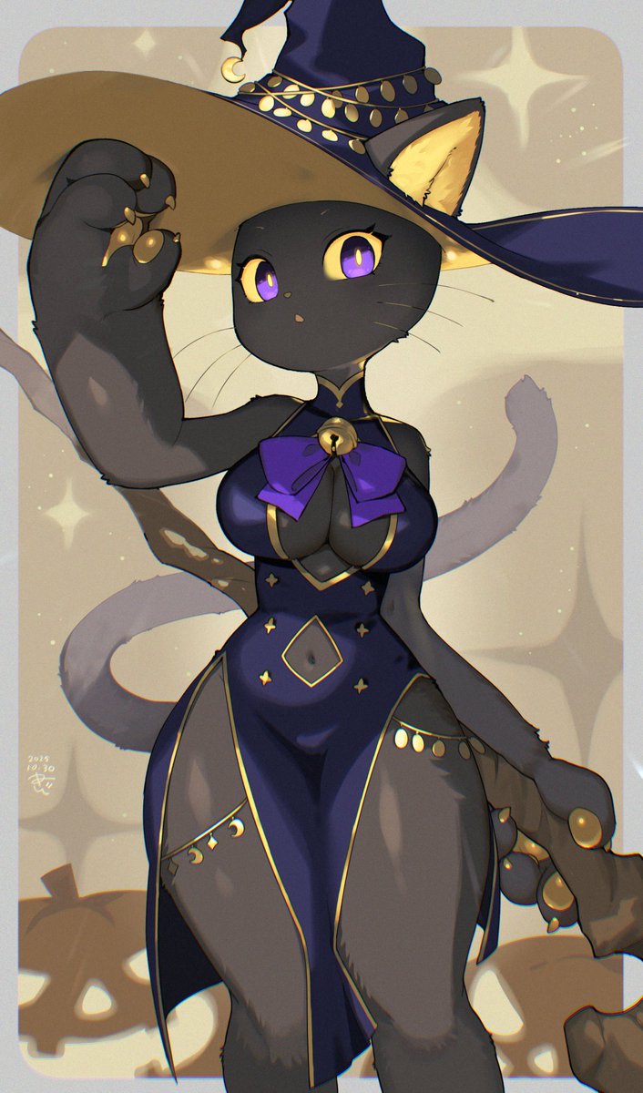 魔女の黒猫