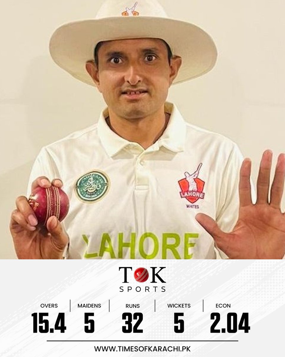 TOKSports021's tweet image. Mohammad Abbas on fire!  Bags his 51st five-wicket haul with a brilliant opening spell against Multan in the Quaid-e-Azam Trophy 2025–26.

#TOKSports #MohammadAbbas #QuaideAzamTrophy
@RealMAbbas226