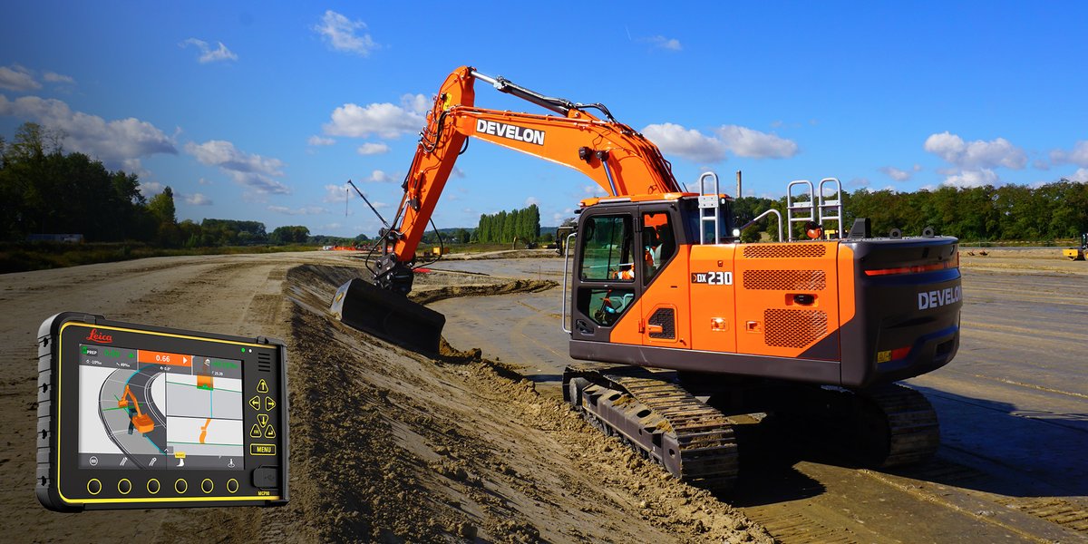 LeicaGeosystems's tweet image. We continue the great collaboration with @DEVELON_Europe, expanding the availability of Leica MC1 3D machine control system to all Develon 9 Series Crawler Excavators – offered as an aftermarket kit.

🔗Read the press release at: hxgn.biz/4ofwPbi

#LeicaGeosystems #Develon
