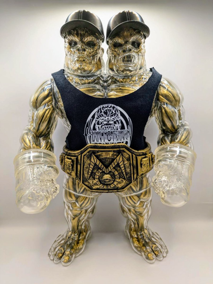 ジャイアントゴリラフランケン クリア チャンピオンベルト付 ジャイアントゴリラフランケン クリア チャンピオンベルト付