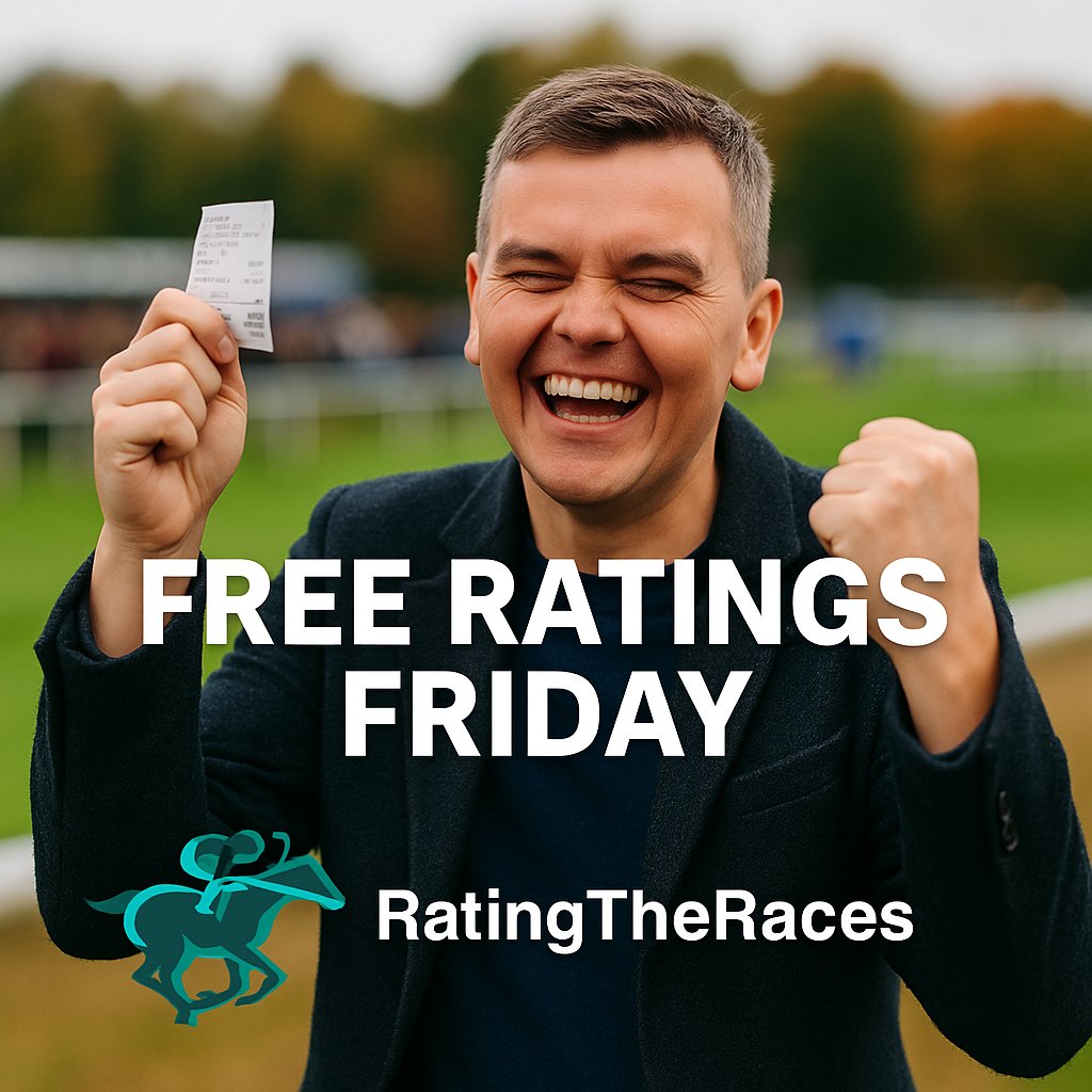 🎉 FREE FRIDAY! 🎉

All Ratings FREE for everyone tomorrow —

🏇 Uttoxeter
🏇 Newmarket
🏇 Wetherby
🏇 Down Royal
🏇 Southwell
🏇 Dundalk

💥 Spot Prize Day in the NAP Comp!

Win Premium Ratings for ALL of November 👇
react.ratingtheraces.com/races/2025-10-…

#FreeFriday #RatingTheRaces #RTRNaps