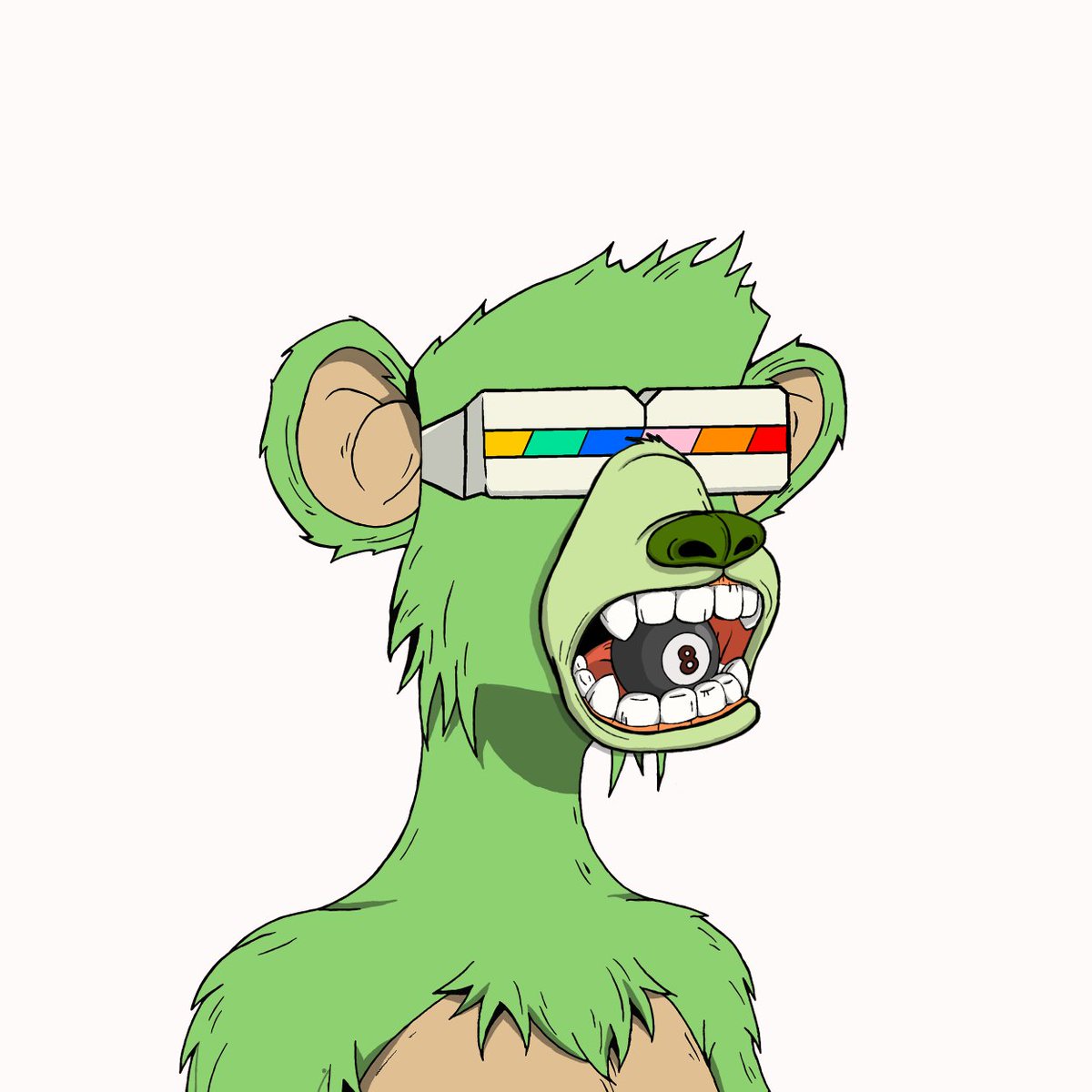 Day 119 of genuinely not understanding the hesitation on <a href="/BasedOkayApes/">Based Okay Apes</a> 

Opensea: opensea.io/collection/bas…