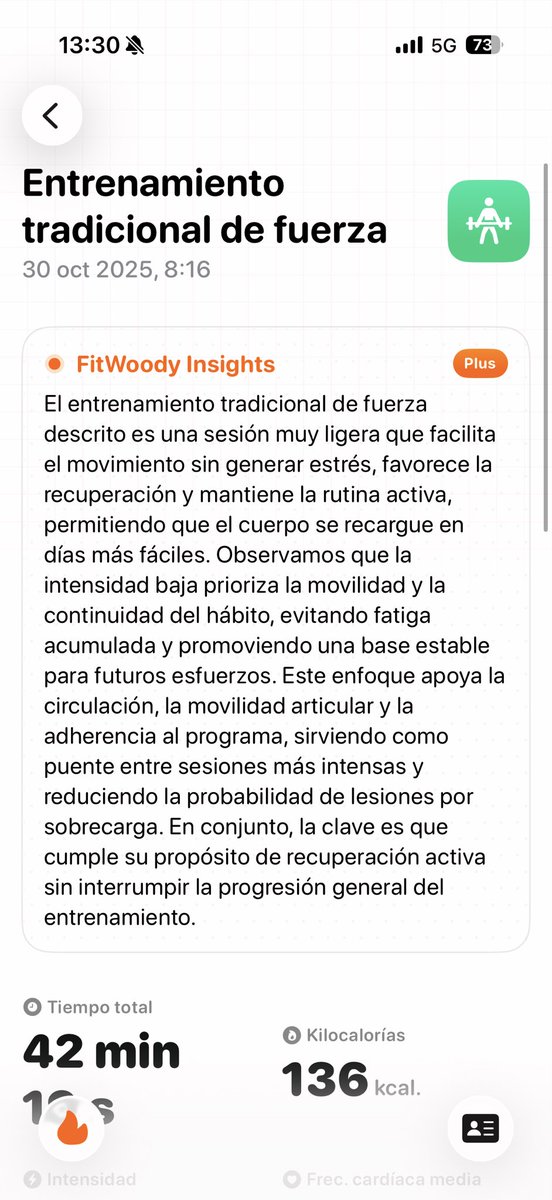 Estoy probando desde hace unos días la app <a href="/FitWoody_Camp/">🔥 FitWoody</a> y me está encantando 😍tanto su info, su diseño y la personalización de los textos acorde a lo que siento y lo que debéis hacer. Y además tiene un muy buen diseño limpio
Mis felicitaciones <a href="/Patricia_Bedoya/">Patricia Bedoya</a> y <a href="/asiergmorato/">Asier G. Morato</a>