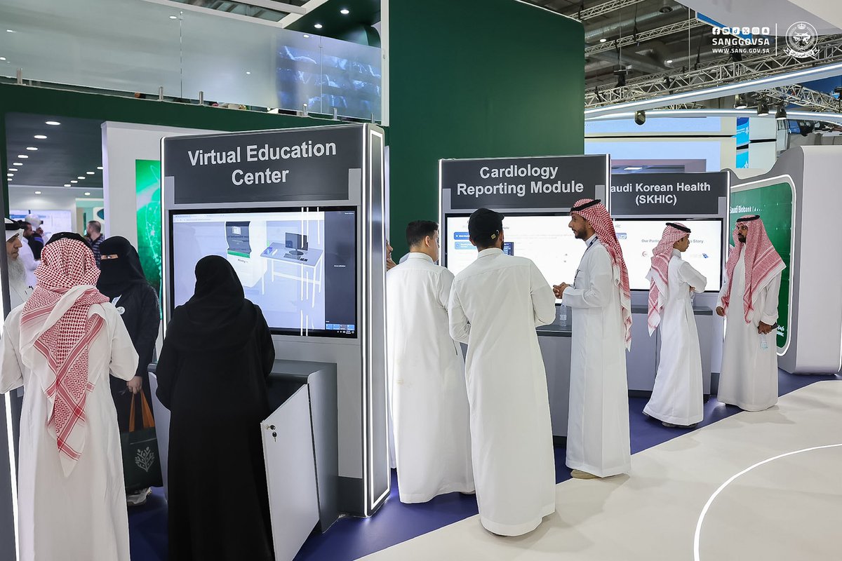 برؤية سعودية طموحة..
“كيمارك” في #ملتقى_الصحة_العالمي تترجم الأبحاث إلى ابتكارات رائدة، لتشكل معالم الطب الحديث.

#وزارة_الحرس_الوطني