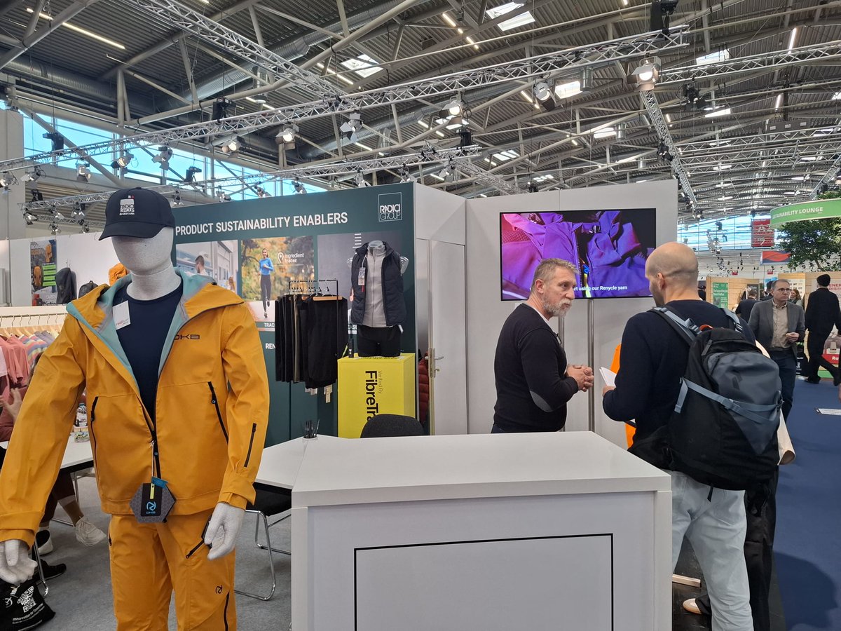 RadiciGroup's tweet image. Second day at #PerformanceDays
At booth U05, #RadiciGroup #AdvancedTextileSolutions presents its #traceability project — a mixed physical &amp;amp; digital solution that lets the end user discover the real journey of each garment.
Transparency, reliability &amp;amp; innovation in every fibre.