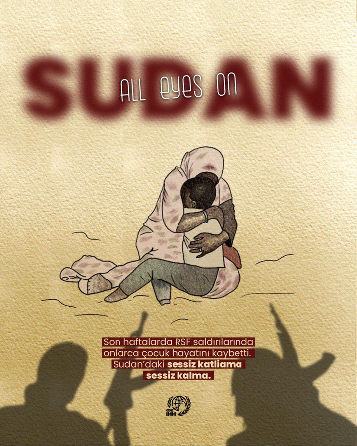 Son haftalarda RSF saldırılarında onlarca çocuk hayatını kaybetti. Sudan ‘daki katliama sessiz kalma!