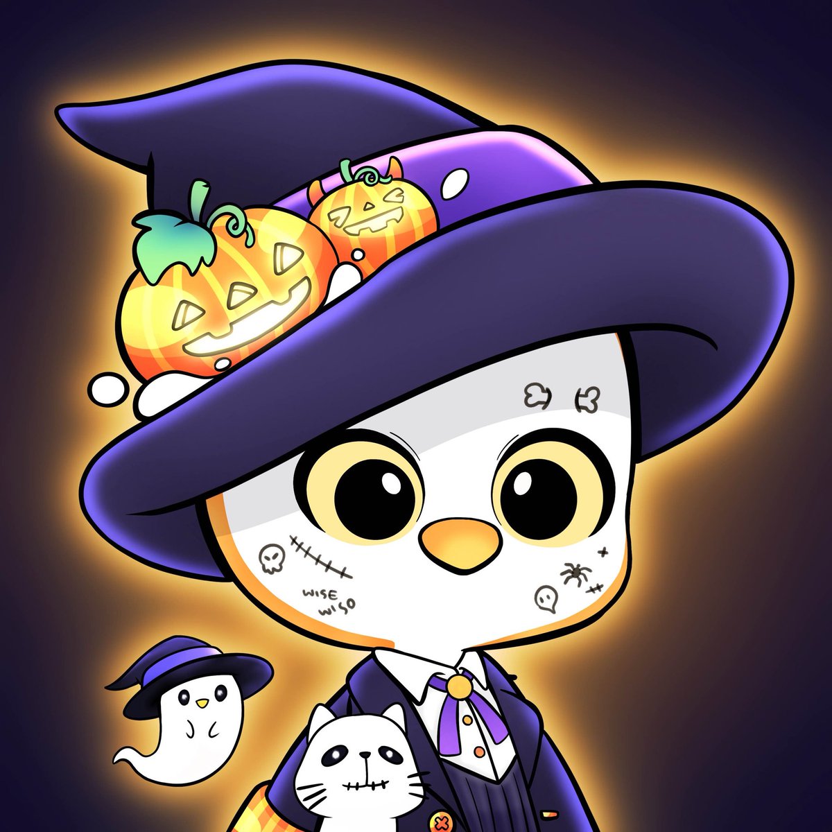 Spooky? Check. 🎃
Stylish? Always. 👻
Wise? Wiso.🦉
