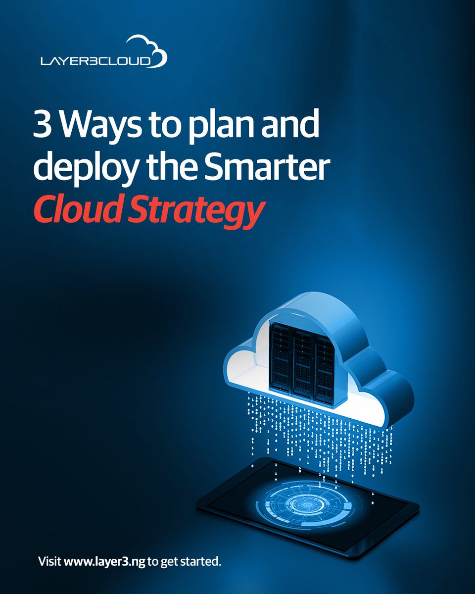 Layer3cloudN's tweet image. Plan smarter with Layer3Cloud — secure, scalable, and built for growth.
 Learn more at layer3.cloud
 #Layer3Cloud #CloudStrategy #SecureScalableSimple
