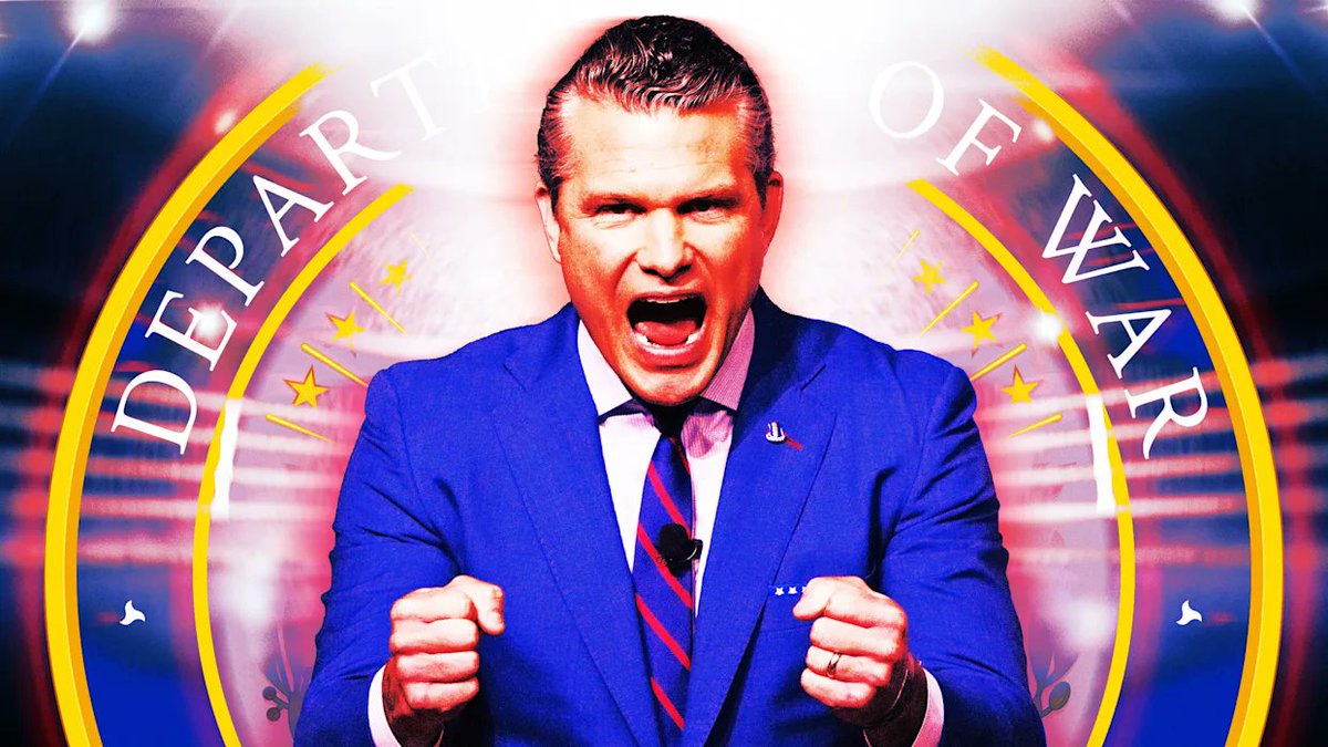 THIS IS NOT A JOKE!

Yesterday the Pentagon announced that Pete Hegseth will now use the title CEO of War. It is being posted that   during a cabinet meeting Hegseth said. ‘Secretary is a lady job!” and wanted a more ALPHA title.

Your thoughts?