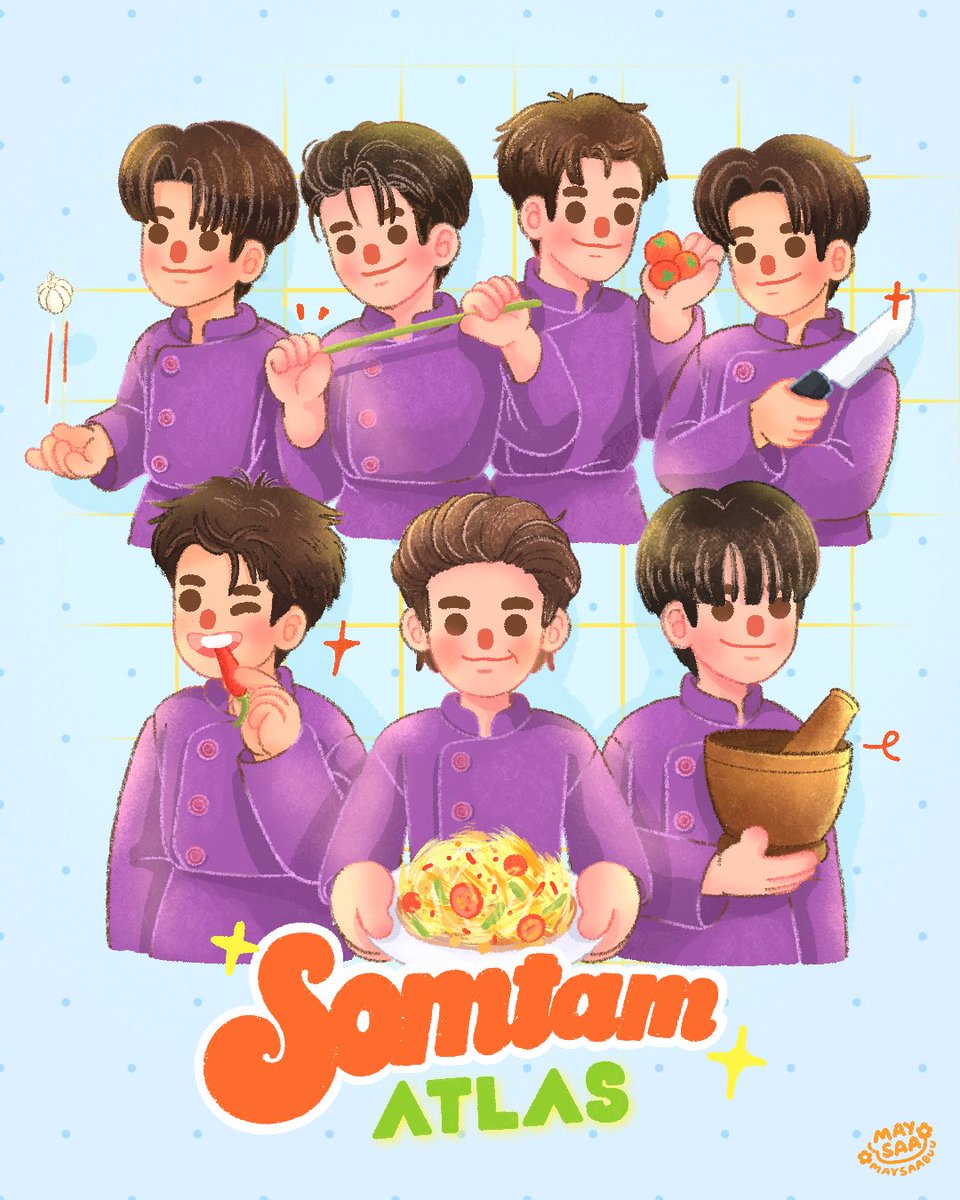 maysaabuu's tweet image. ส้มตำแซ่บๆๆ 7 คนทำ 0 คนชิม👨🏼‍🍳🌶️🧄💥

ร้านเปิด 2 พ.ย. นี้ค่าาา🍽️🌟
#ATLAS_SOMTAMKeyVisual
#ATLAS_SOMTAM #ATLAS_TH 
[#maysaaxatlas 🧚🏻]