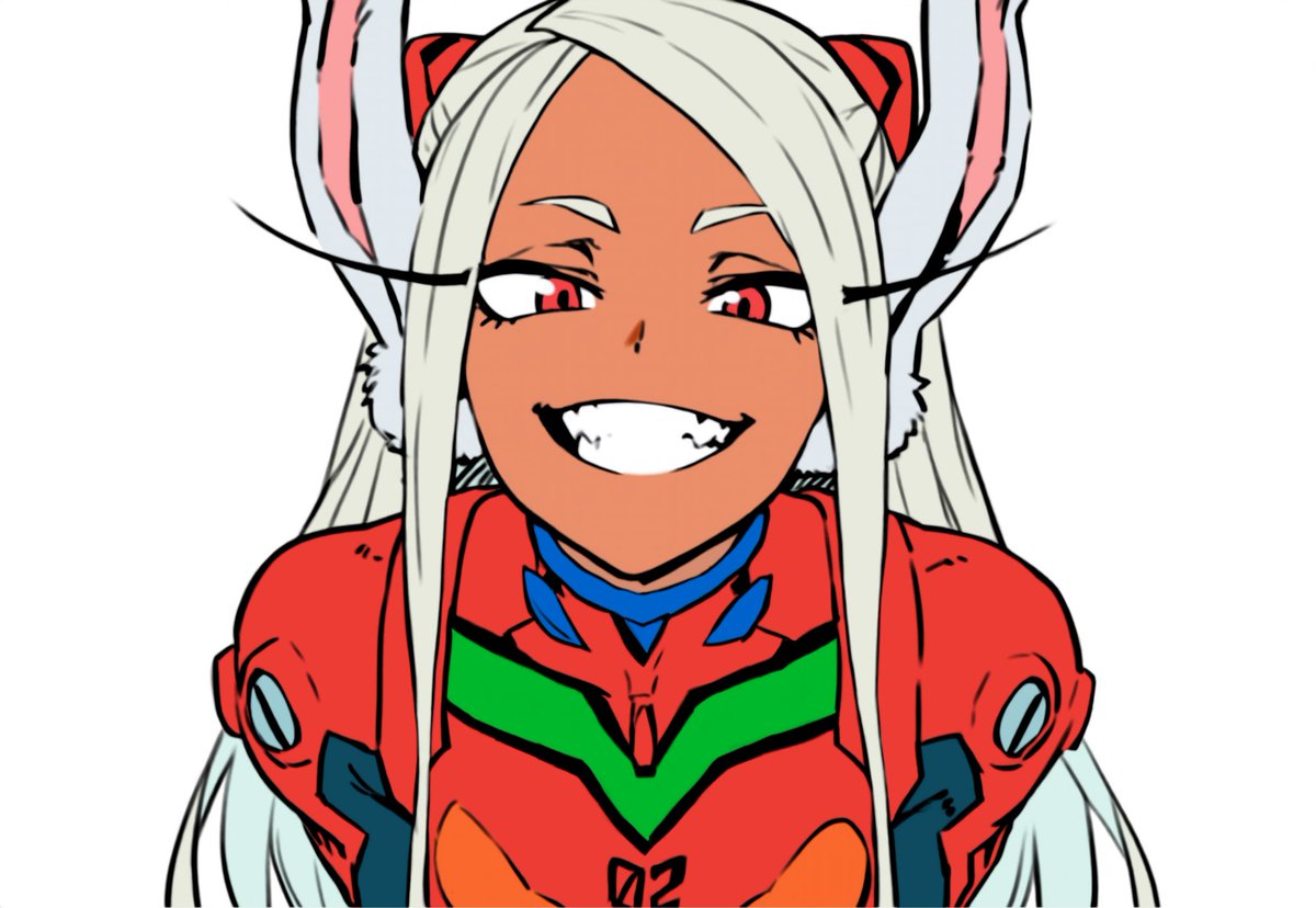 #Milko 🐇🎃
#mirko 🐰💢

#mirkotober 30/31
Asuka! 

#MHA 
#MyHeroAcademia