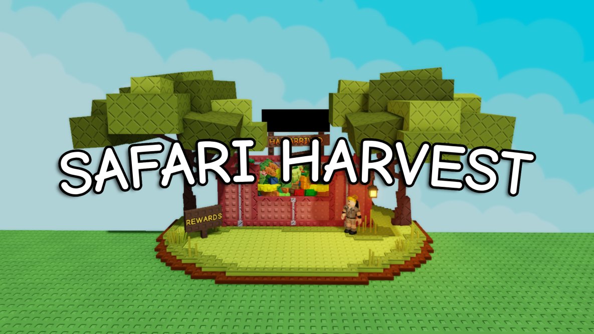 THIS WEEKEND - 🛡️🐘 SAFARI HARVEST &amp; SEASON 🐘🛡️

Check out the new Safari Harvest Event and the new Season Pass. Both bringing new seeds, pets, weather, and more!

💝 Sign up for the Update here: roblox.com/events/8356296…