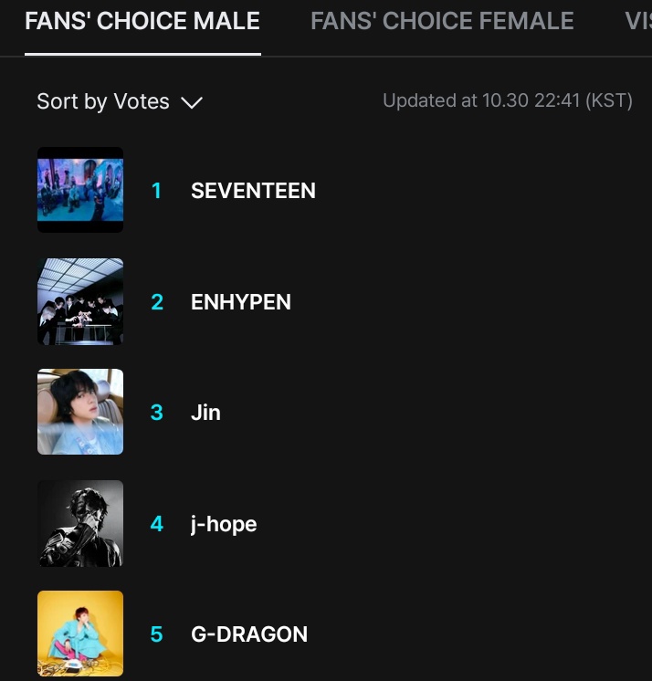 Cast your vote now for ENHYPEN 🚨