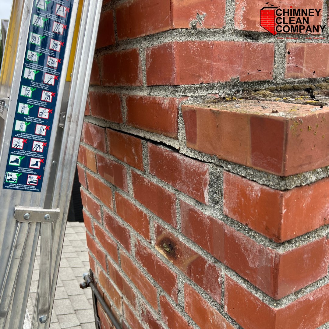 CompanyChimney's tweet image. That crack isn&apos;t just cosmetic—it&apos;s structural failure. 

Call Chimney Clean Company for emergency masonry repair and tuckpointing. 408-265-1051 or visit chimneycleanco.com.

#ChimneyRepair #StructuralFailure #CrackedMortar #Masonry #HomeNightmare #ChimneyCleanCompany
