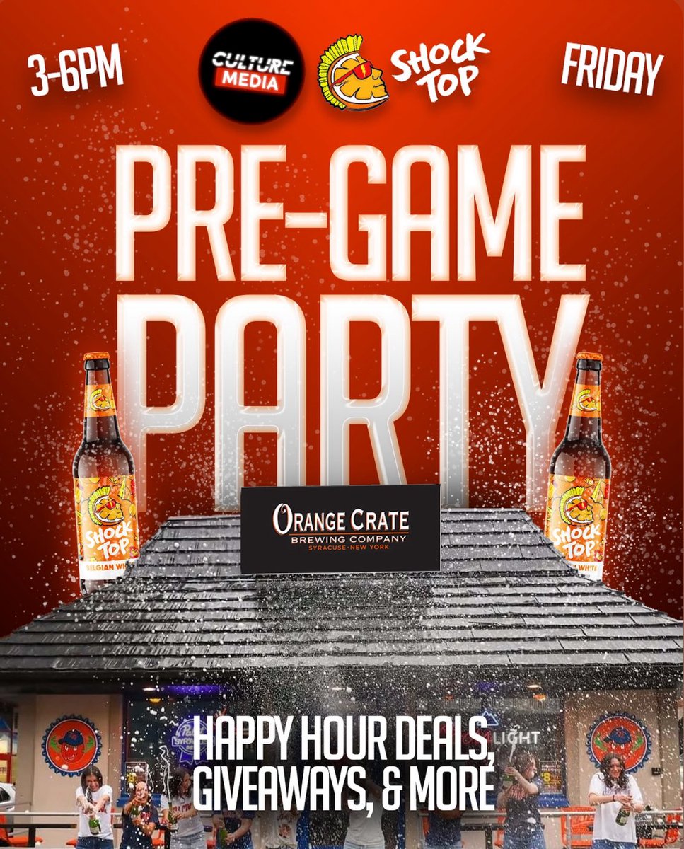 Throwing a Pre Game Party at Orange Crate tomorrow🍊

Come through !!!