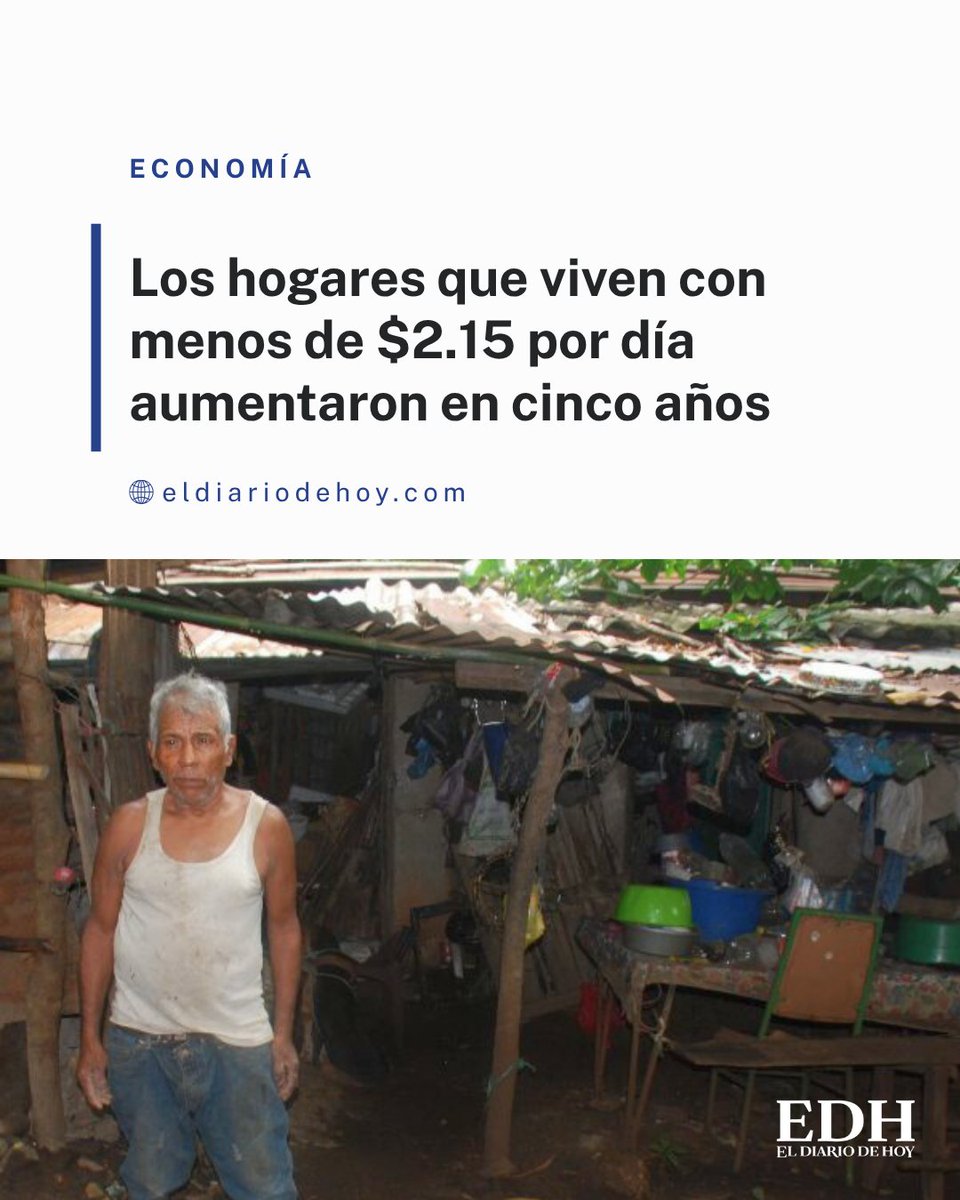 #Economía | La cantidad de hogares en condición de pobreza extrema han ido en aumento en los últimos cinco años, al igual que aquellos en situación de pobreza, a excepción de 2024, cuando hubo una disminución.

👉 Conozca los detalles en el link: bit.ly/4hxwePw
