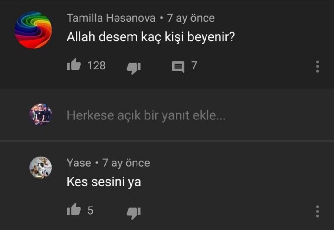 Exten gelen mesaja karsi biz